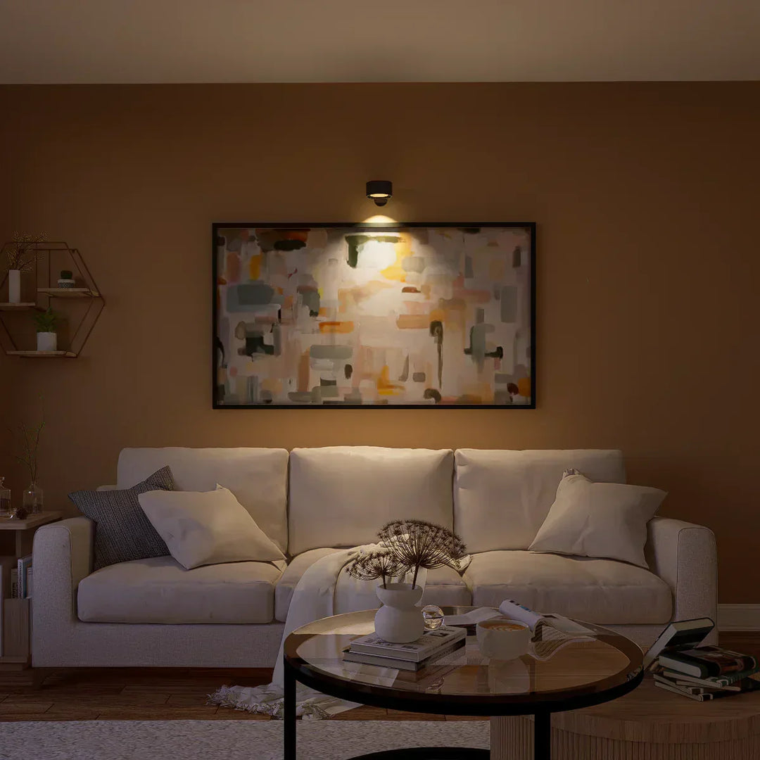 LumoFlex Rechargeable Wall Light, modern design, perfect adjustable lamp for reading.