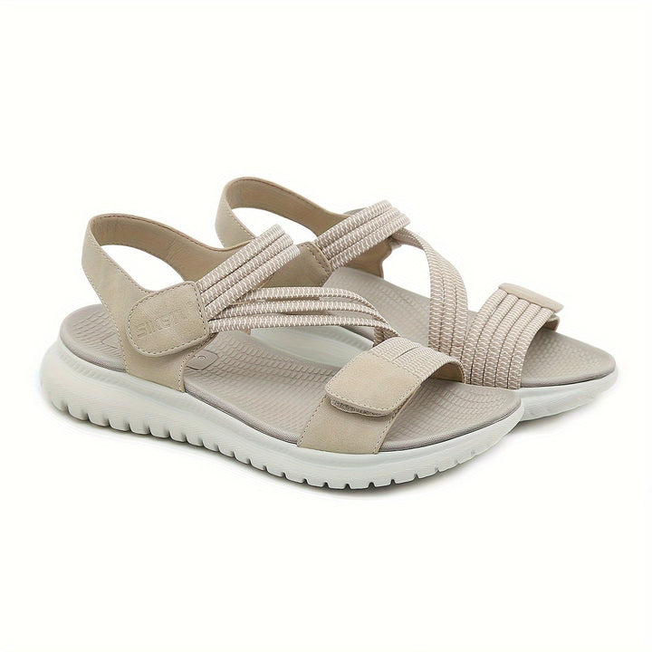 Women's comfort sandals with advanced arch support, great for walking.