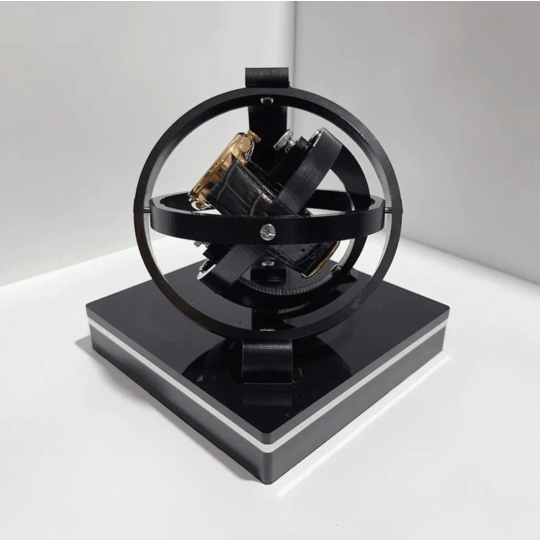 Premium automatic watch winder, a luxury accessory for optimal timepiece care and stylish display.