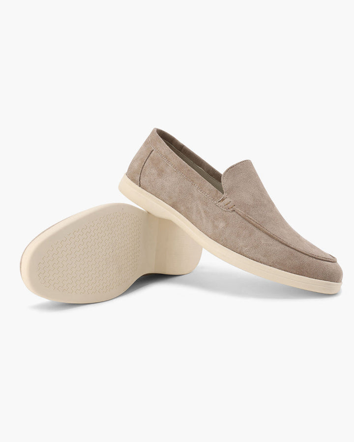Luxury men's slip-on loafers with supportive insole for ultimate comfort & style.