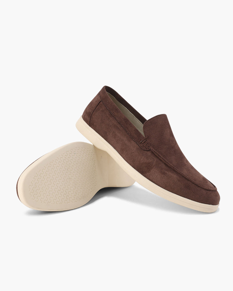 Distinguished men's slip-on loafers; combining luxury style with a supportive fit.