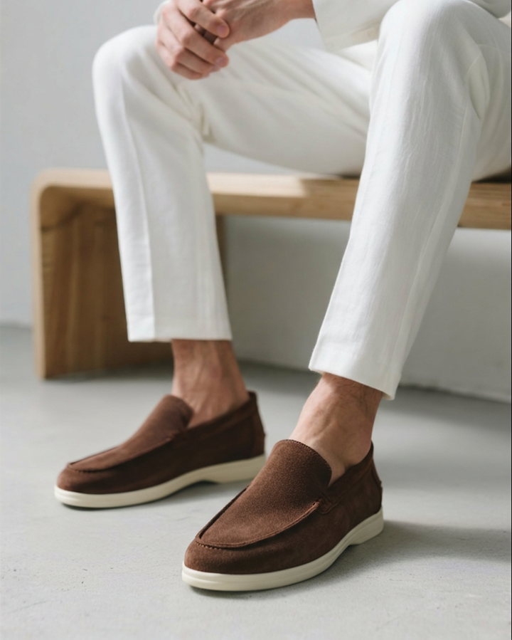 Men's ultimate comfort slip-on loafers, featuring a premium supportive insole.