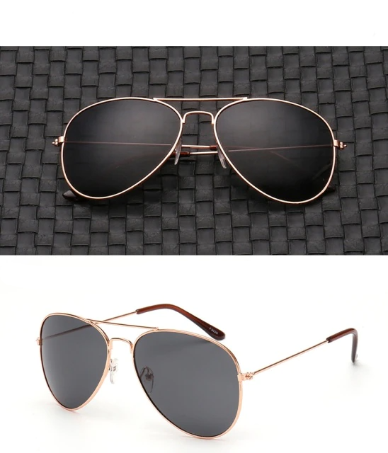 Luxury polarized aviator sunglasses for both men & women, providing fashion-forward UV400 eye protection.