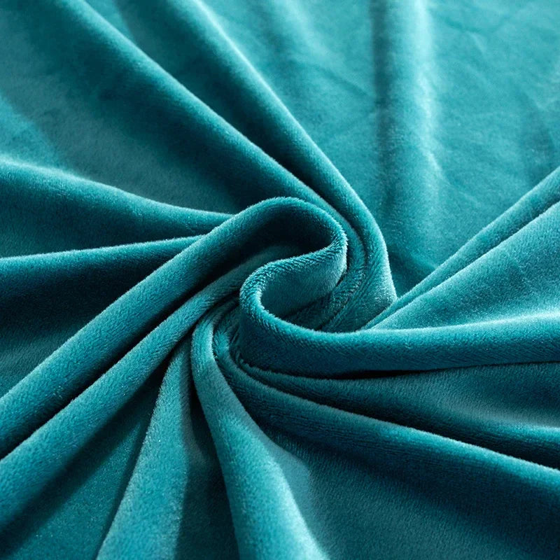 Elegant stretch velvet furniture protector for couches, soft and stylish.