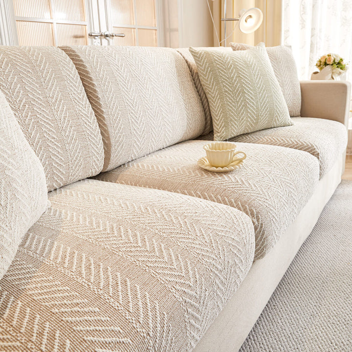 Keep your sofa protected with this durable, pet-friendly & waterproof couch cover. Non-slip chenille seat cover for comfort.