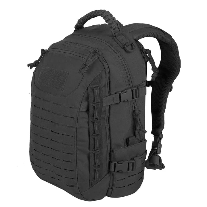 Men's 30L waterproof tactical backpack for outdoor adventures, hiking, and travel.