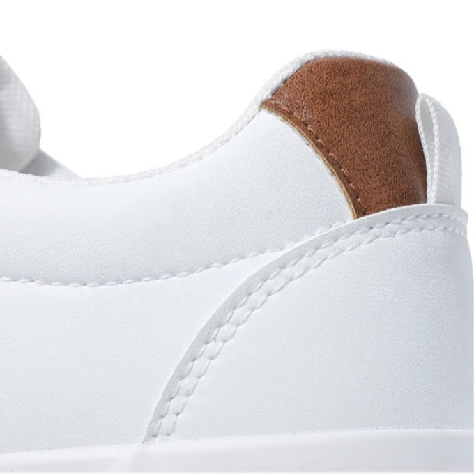 Durable men's black casual sneakers with matte finish and comfortable fit for daily wearing