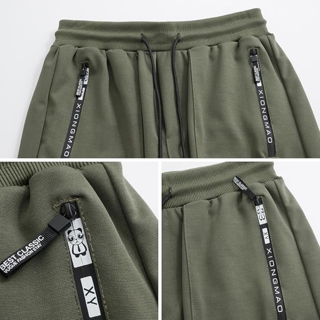 Versatile men's techwear tactical pants, suitable for casual outings, activewear, and urban style.
