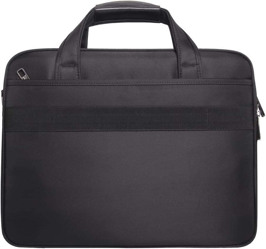 Stylish men's canvas business bag, perfect for daily commute and professional use.