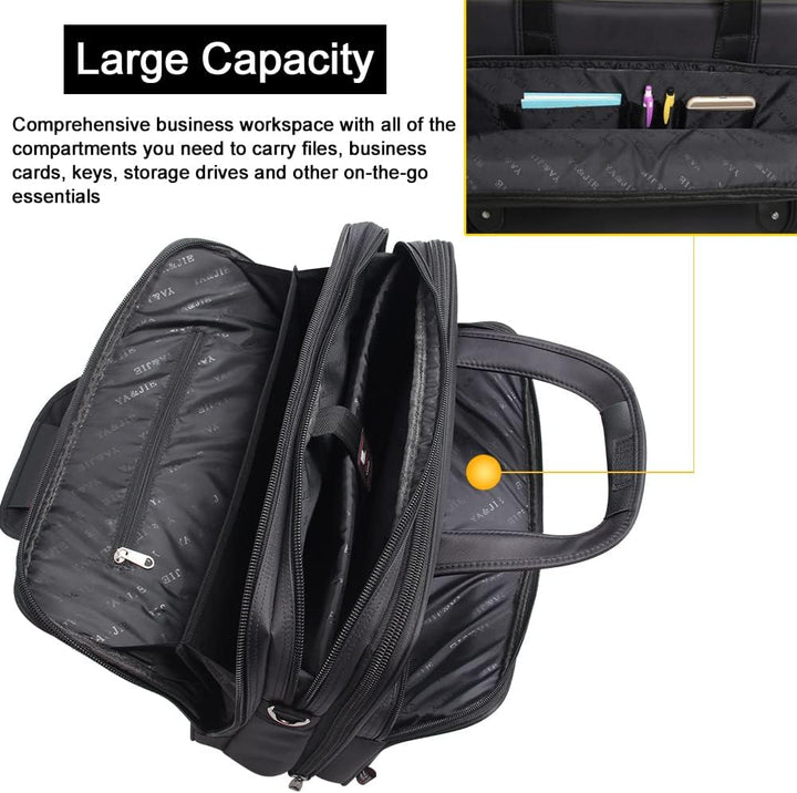 Classic men's business briefcase, a professional accessory for the modern man.