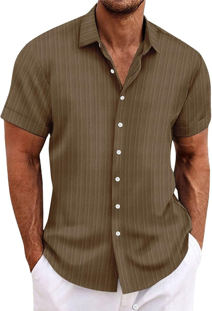 Classic men's polo. Short sleeve collared shirt, perfect for casual and smart-casual looks. Effortless everyday style.