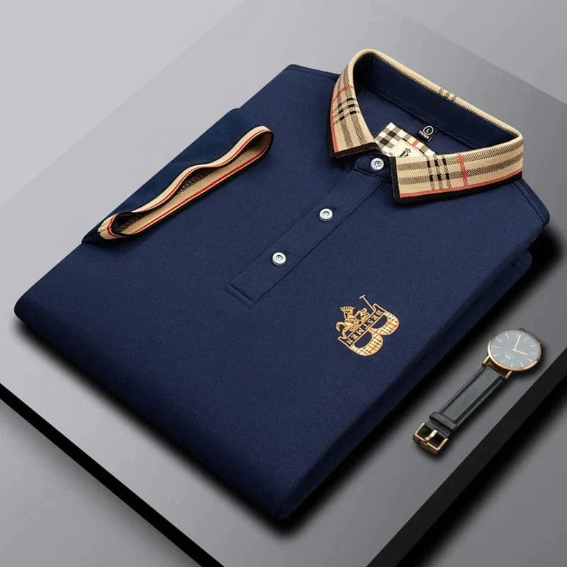 Matthew men's short-sleeve collared shirt, ideal for everyday comfort & versatile casual wear.