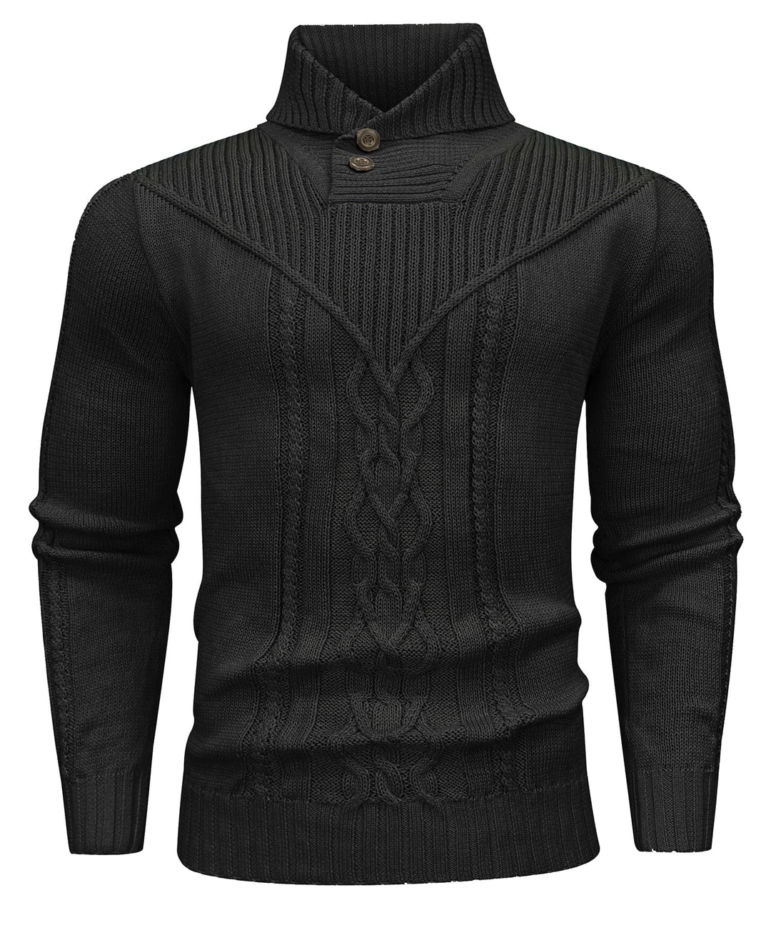 Men's casual long sleeve pullover knitwear, a versatile classic style for autumn and winter