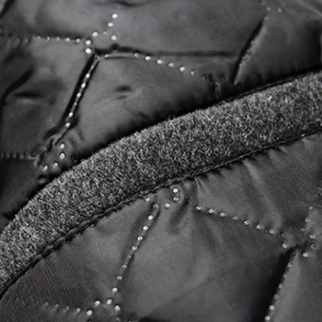 Men's long overcoat, a classic lapel trench for cold fall & winter weather. Stylish tailored outerwear.