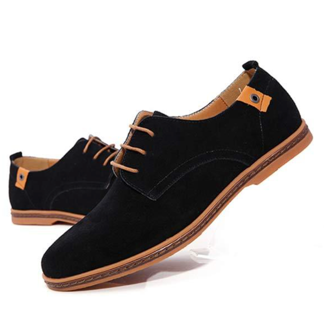 Sophisticated men's round-toe formal footwear, perfect for weddings, business meetings & special events.