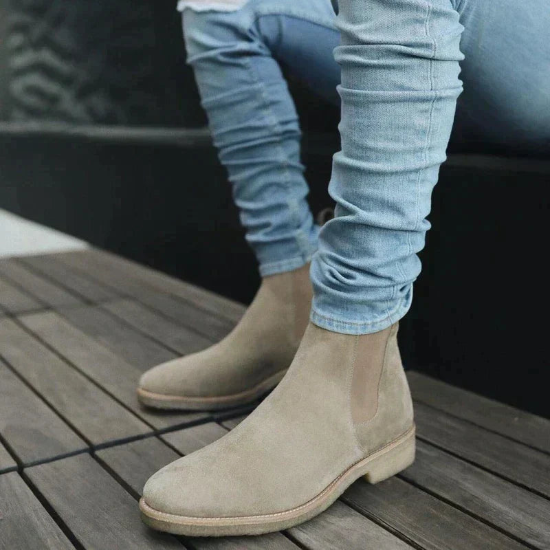 Men's classic slip-on Chelsea boots for easy everyday style. Comfortable ankle boots for versatile smart casual looks.