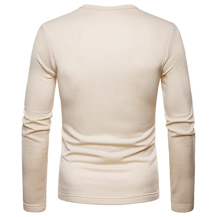 Pack of men's V-neck cotton blend tees, everyday comfort, solid colors, value apparel.
