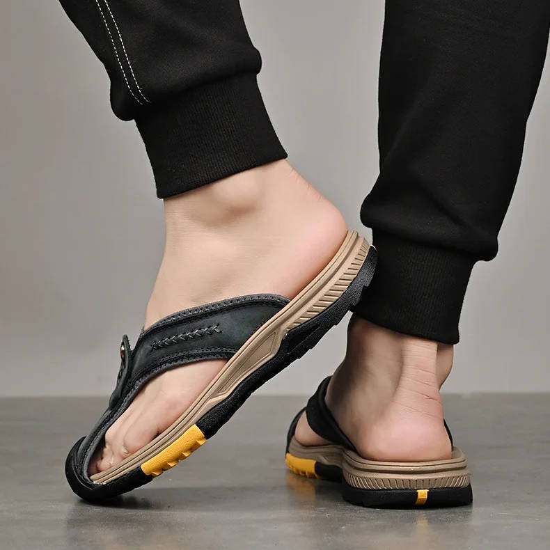 Protective men's closed toe sport sandals, non-slip grip, water resistant, designed for rugged terrain.