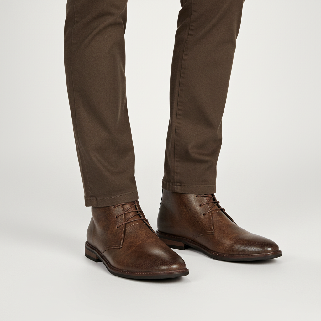 Vintage-inspired men's dress shoes, versatile for business & casual fashion. Timeless comfort.