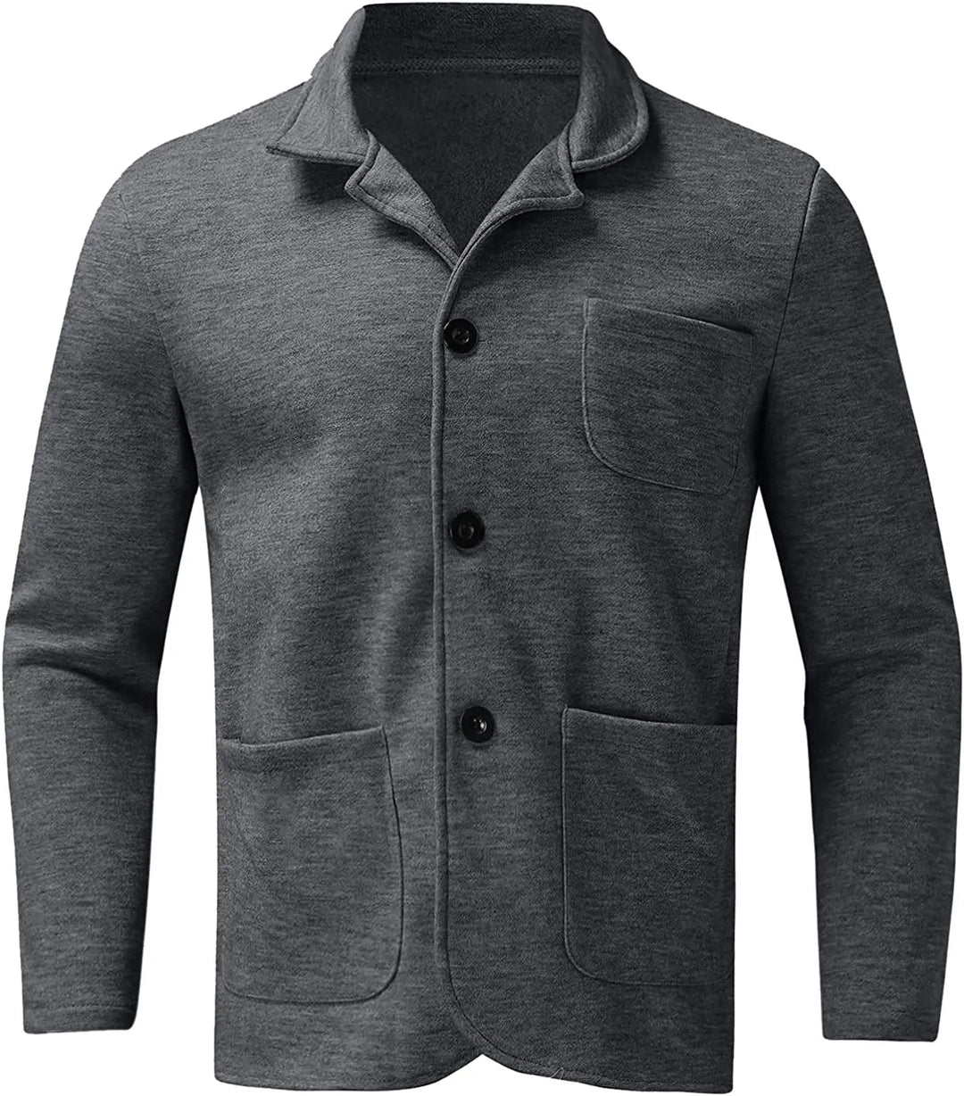 Modern fit men's blazer for smart casual looks. Comfortable and a versatile addition to menswear.