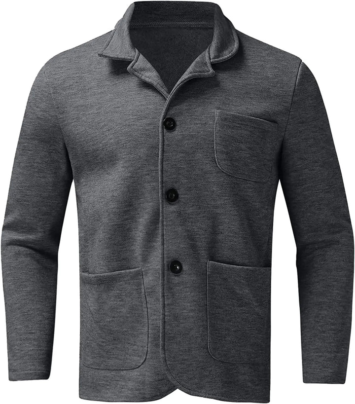 Modern fit men's blazer for smart casual looks. Comfortable and a versatile addition to menswear.