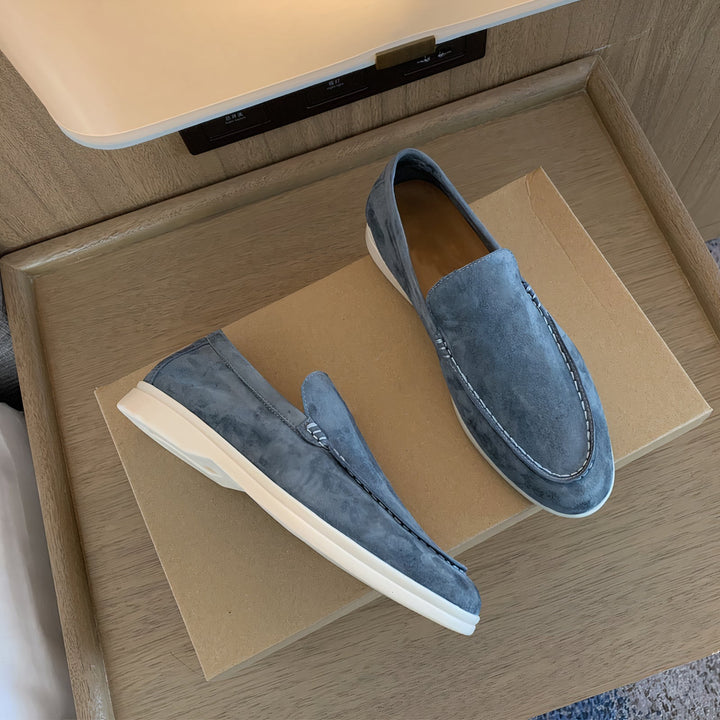 Modern men's lightweight loafers, breathable design for all-day comfort & easy slip-on style.
