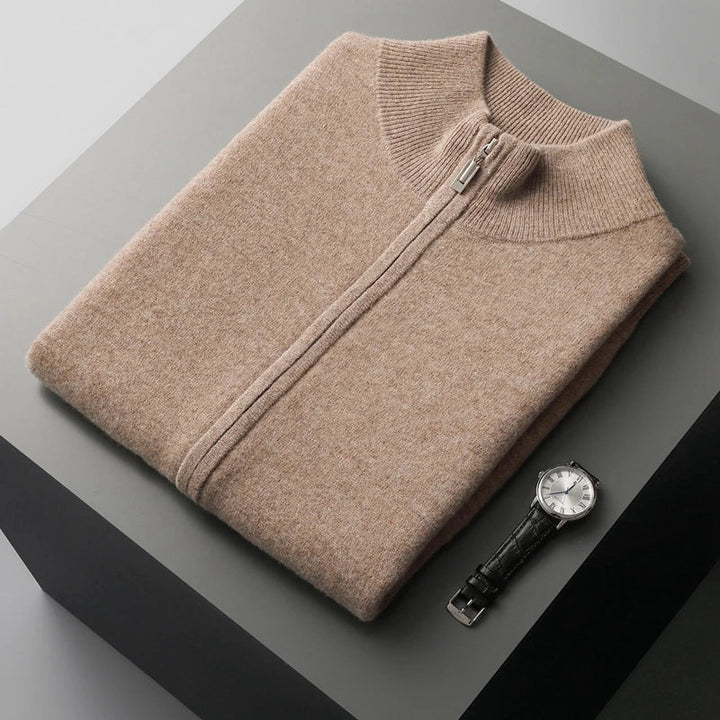 Essential men's full-zip vest, lightweight and comfortable for all-season layering.