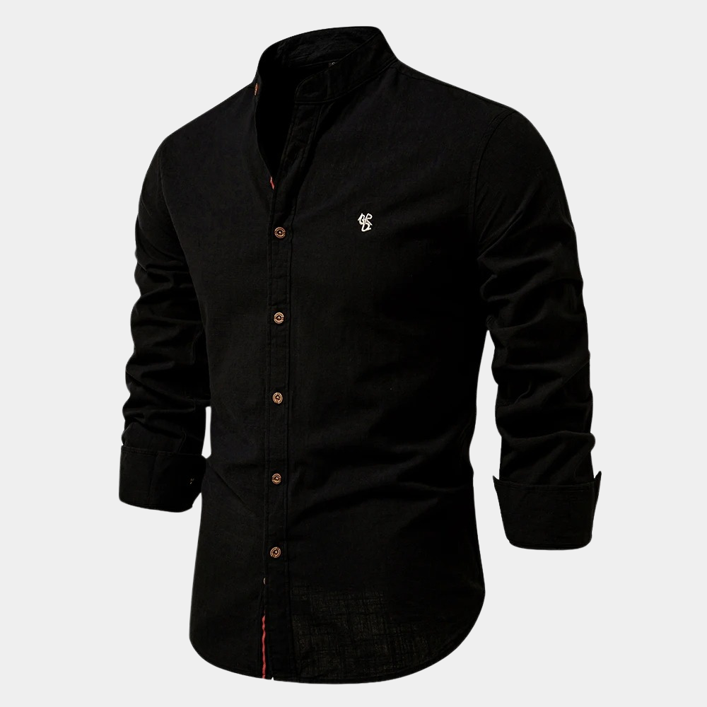 Men's lightweight long-sleeve summer shirt, perfect for warm weather. Stay cool and stylish.