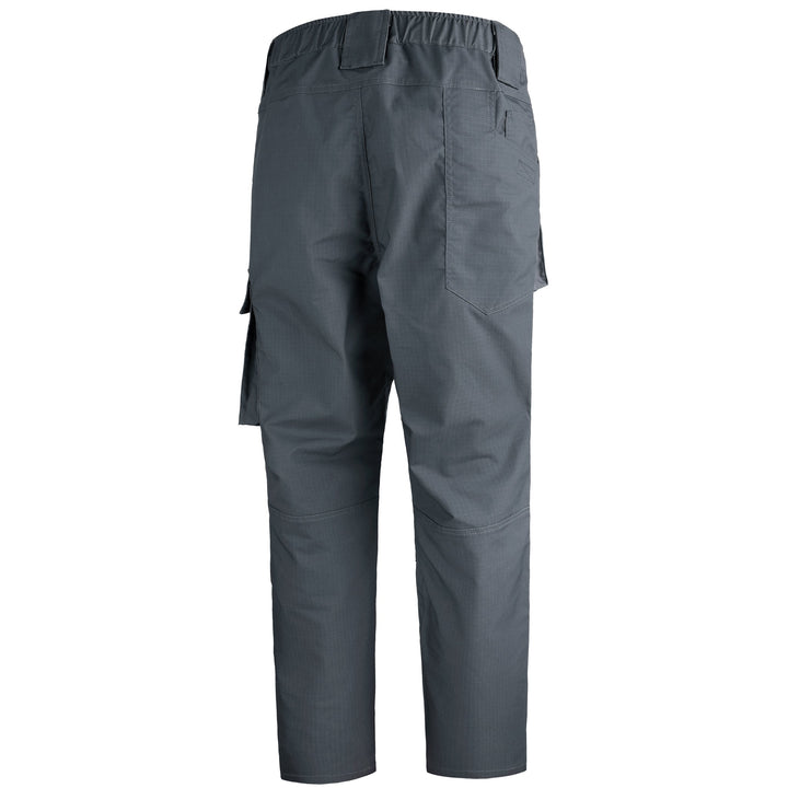 Folded men's lightweight casual pants in a versatile beige, suitable for hiking or daily wear.