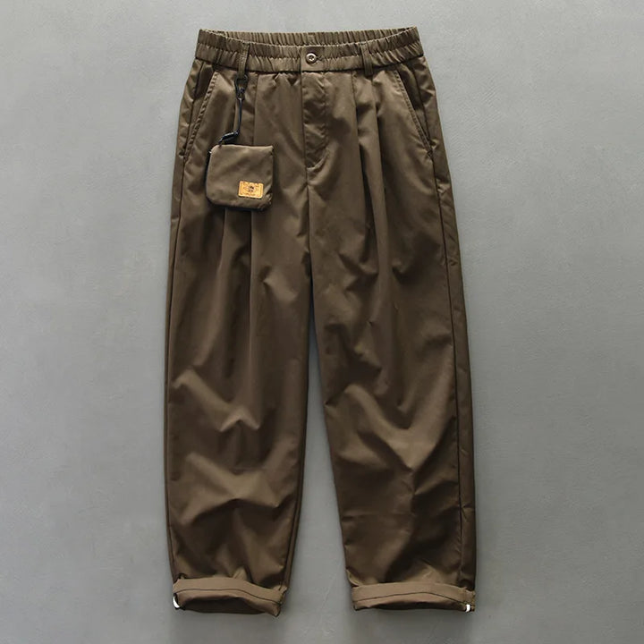 Versatile men's outdoor pants, easily packable and lightweight for casual wear or hiking
