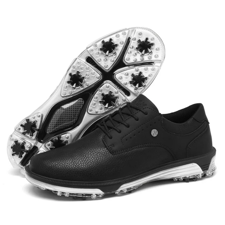 Athletic men's performance golf shoes, built for ultimate stability & comfort during any golf sports activity.