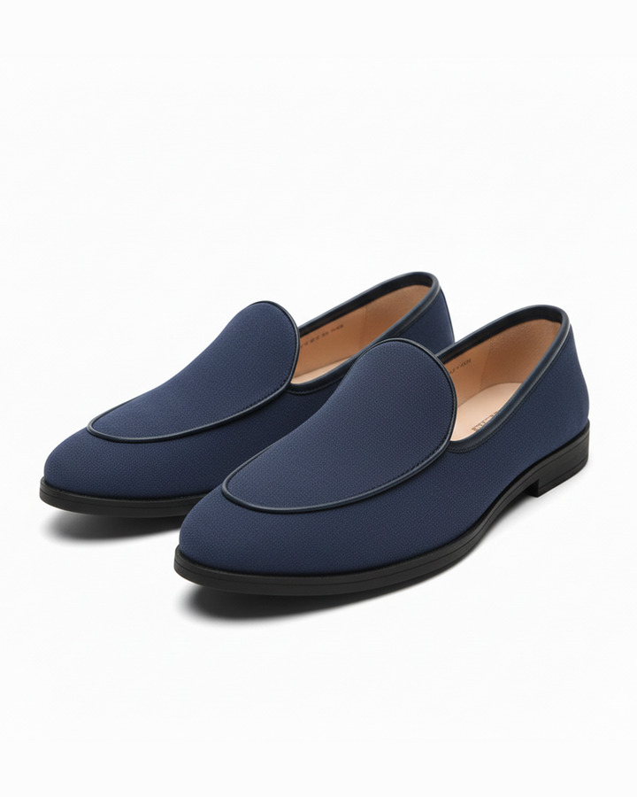 Men's Midtown Slip-On Loafers in rich brown suede, perfect for casual everyday wear and comfort