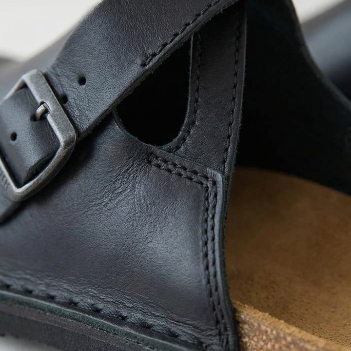 Durable men's comfort clogs with orthopedic arch support. Slip-on design and non-slip sole for all-day comfort & stability.