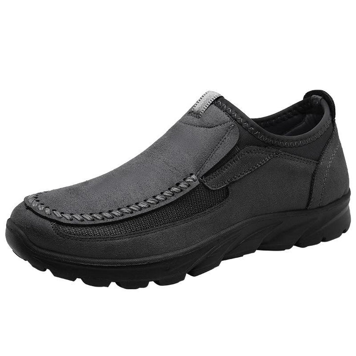 Men's round-toe orthopedic comfort shoes for daily casual use