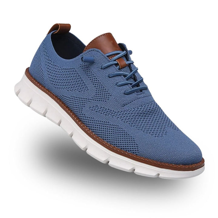 Premium men's orthopedic walking shoes: comfort, support, wide toe, & anti-slip features.