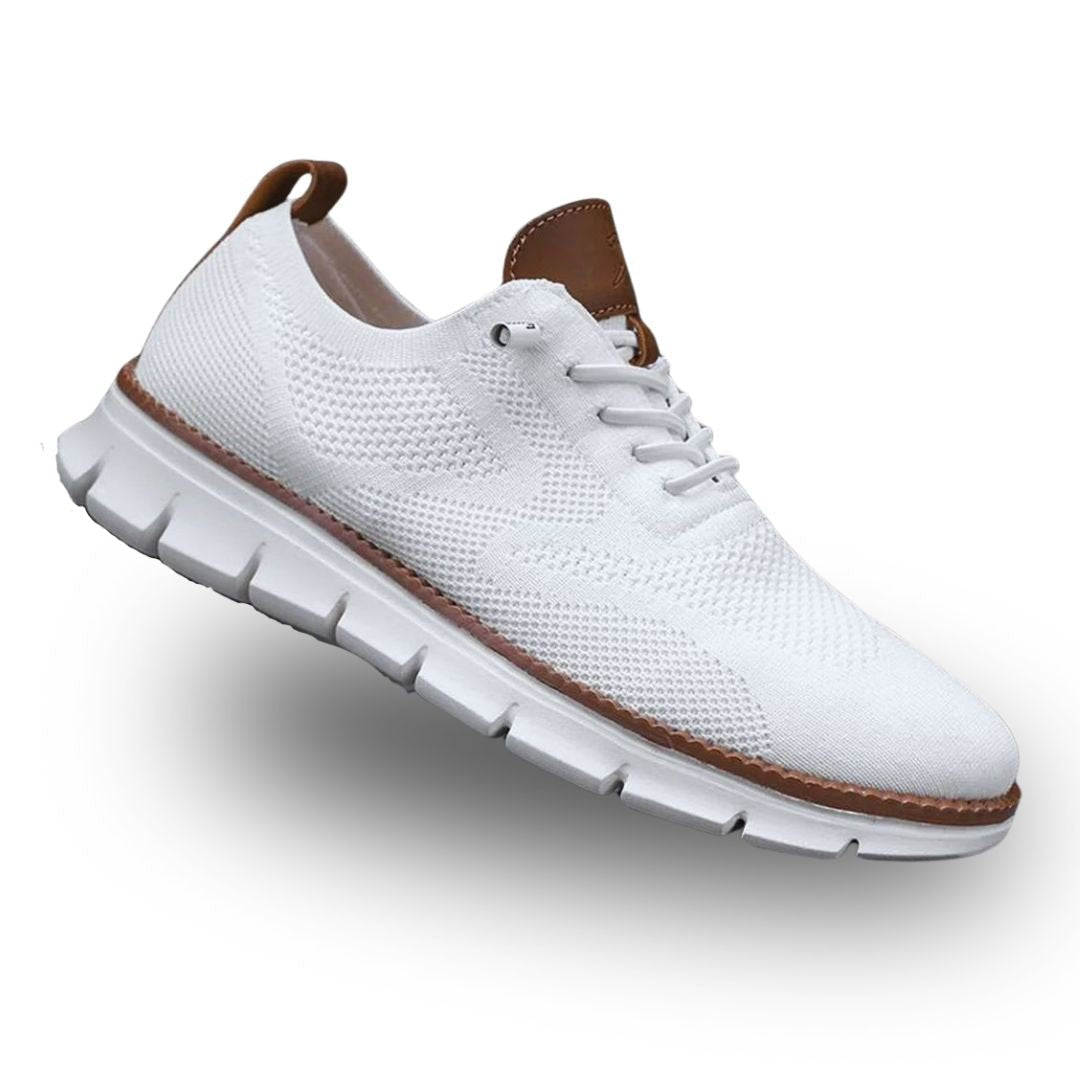 Orthopedic men's walking shoes, engineered for active daily wear with strong arch support.