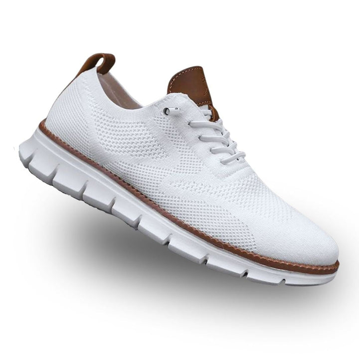 Orthopedic men's walking shoes, engineered for active daily wear with strong arch support.