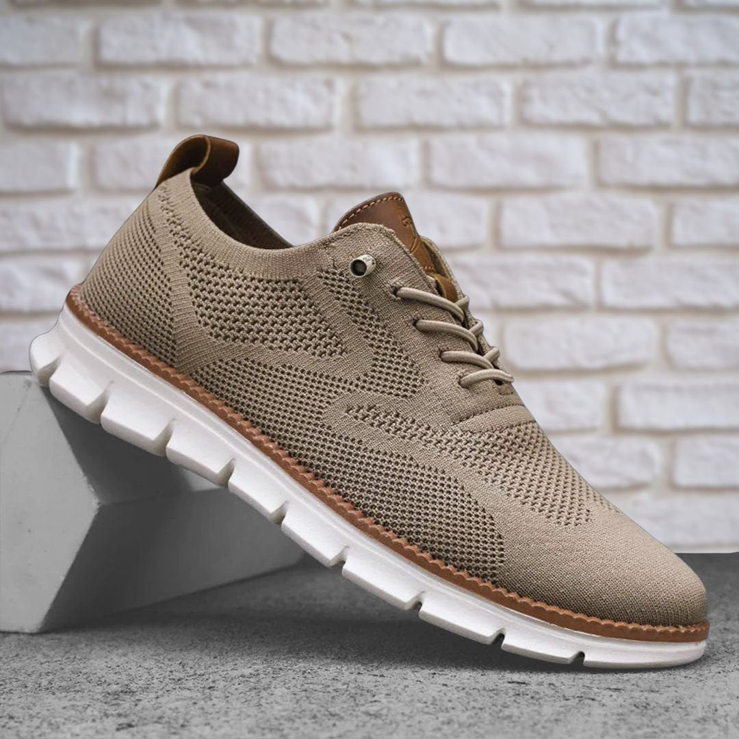 Anti-slip men's orthopedic footwear, ideal for secure daily wear & active lifestyles.