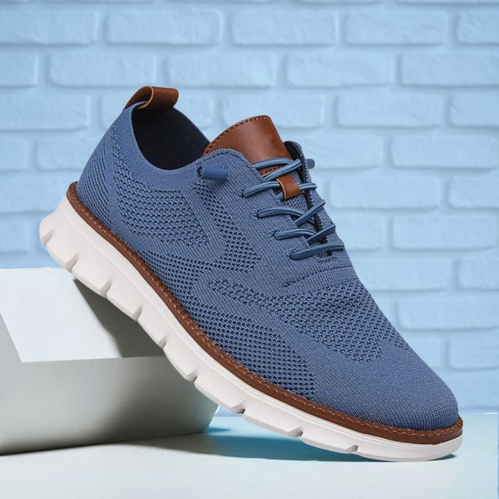Men's active footwear: orthopedic walking shoes providing superior comfort & foot support.