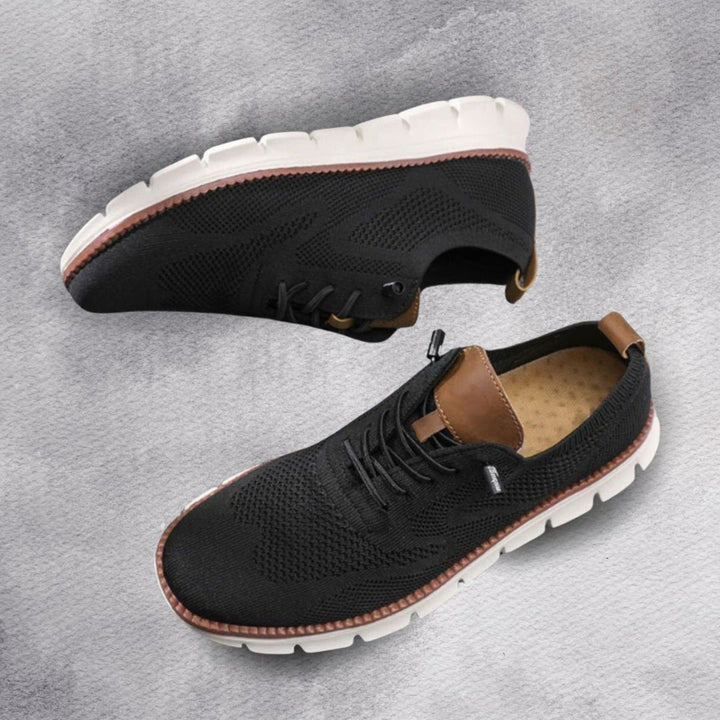 Athletic men's orthopedic walking shoes, built for comfort, support & daily activities.