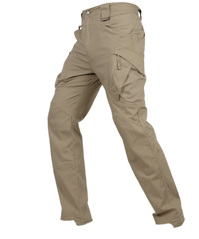 Men's outdoor tactical cargo pants, durable & comfortable for hiking adventures