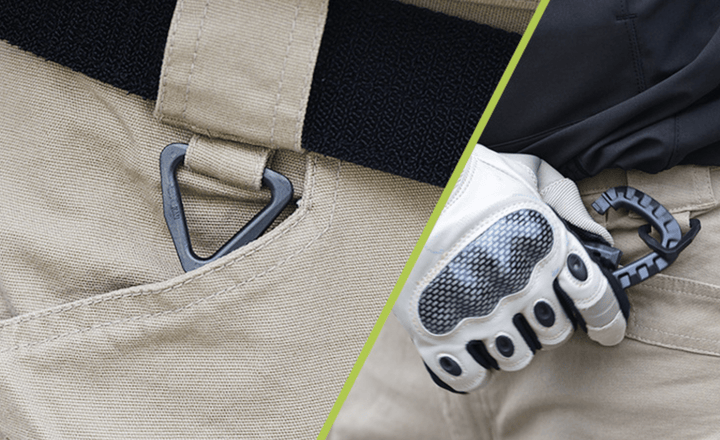 Tactical men's hiking pants, durable cotton-spandex, comfortable for any outdoor adventure