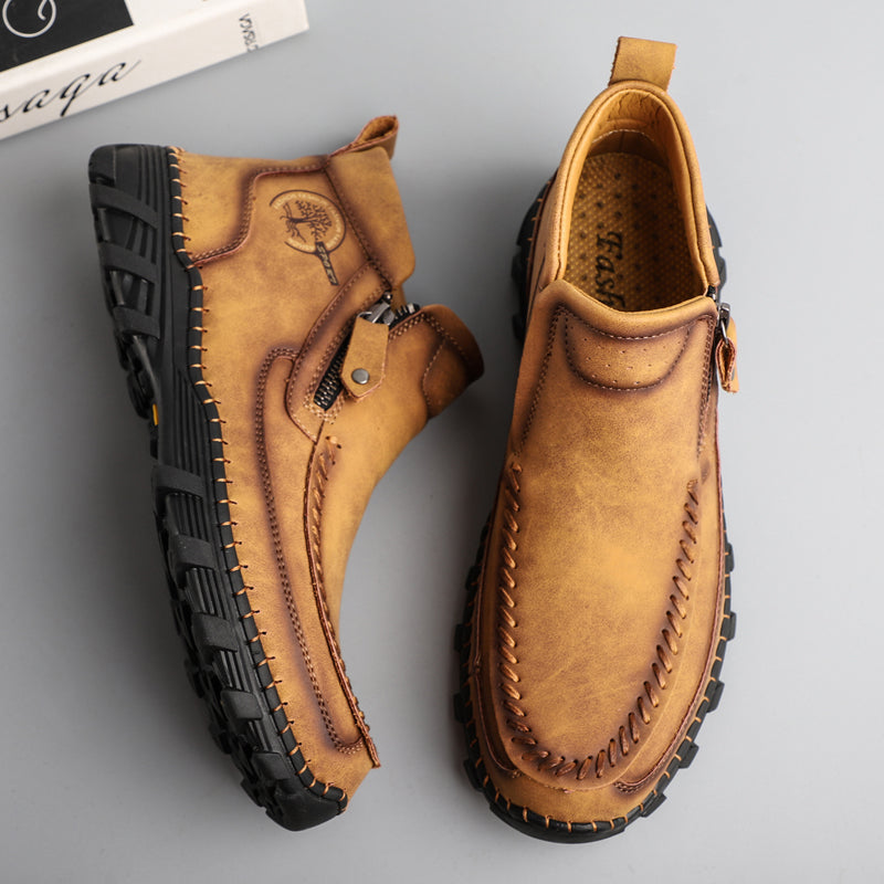 Men's breathable outdoor boots with orthopedic cushioning for all-day comfort