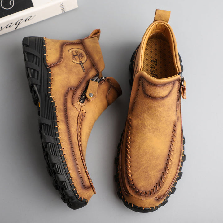 Men's breathable outdoor boots with orthopedic cushioning for all-day comfort
