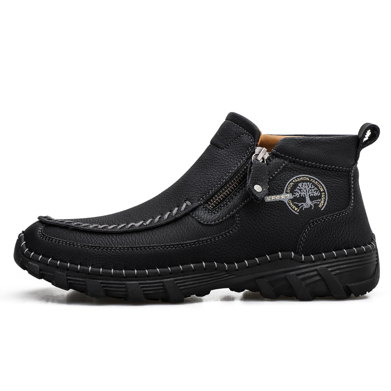 Men's tooling boots, orthopedic, offering superior posture support and comfort