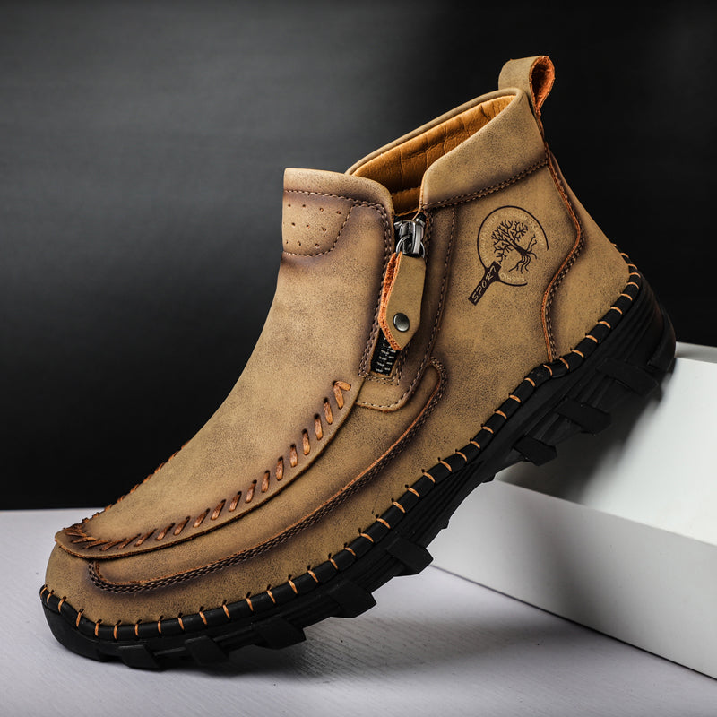 Men's casual orthopedic boots, posture support, comfortable for all-day adventures