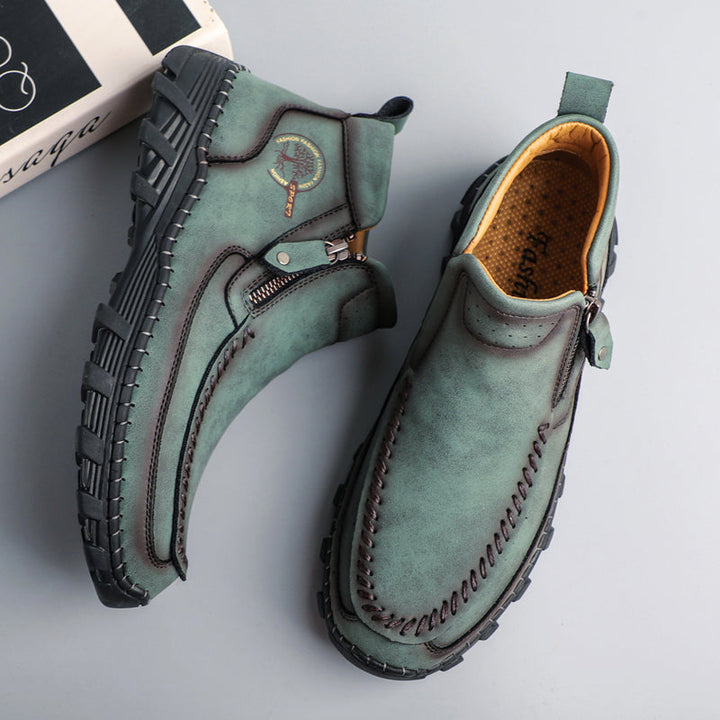 Men's slip-resistant tooling boots, orthopedic, providing maximum grip and stability