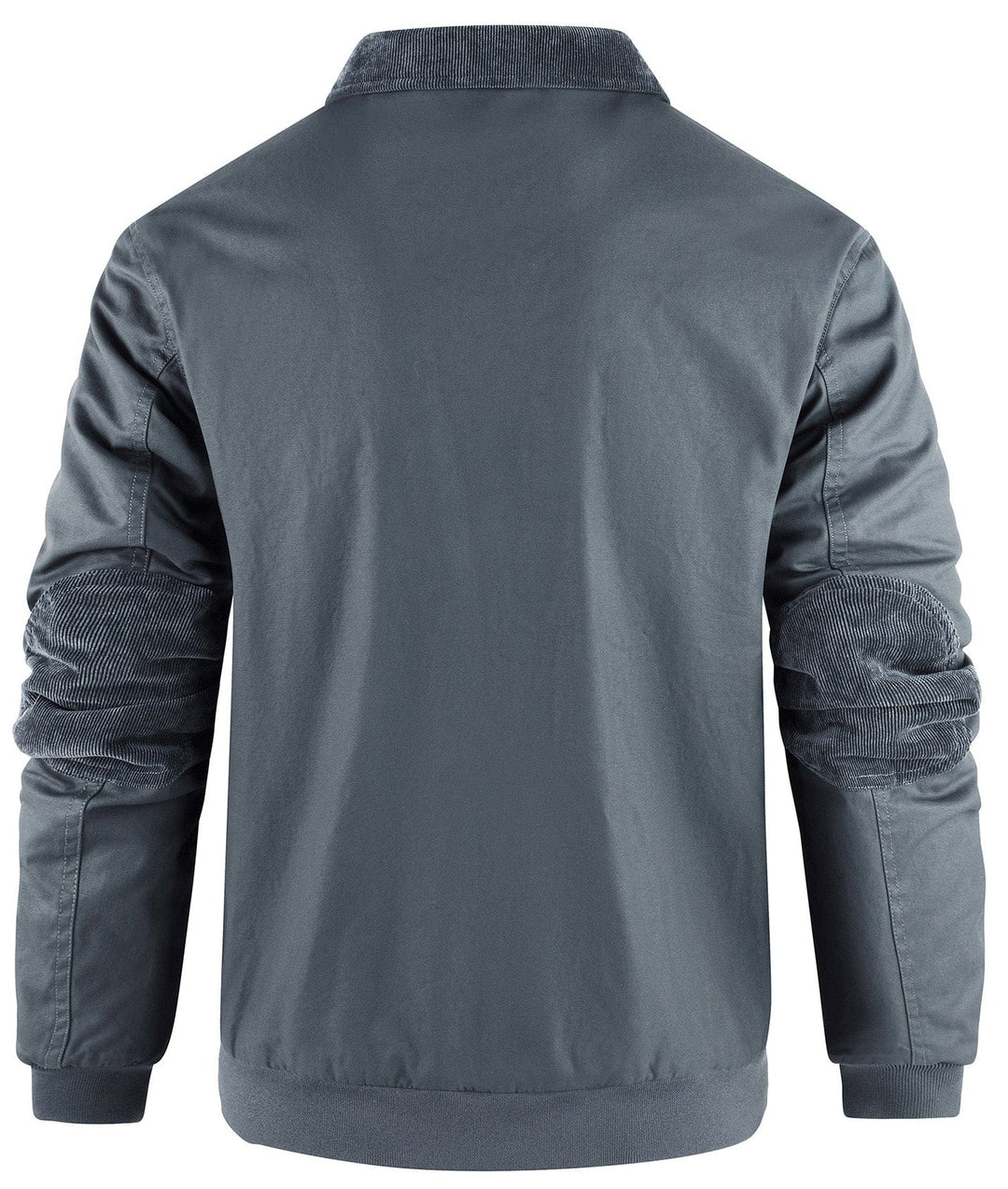 Man posing in a high-quality fleece-lined bomber jacket, casual style