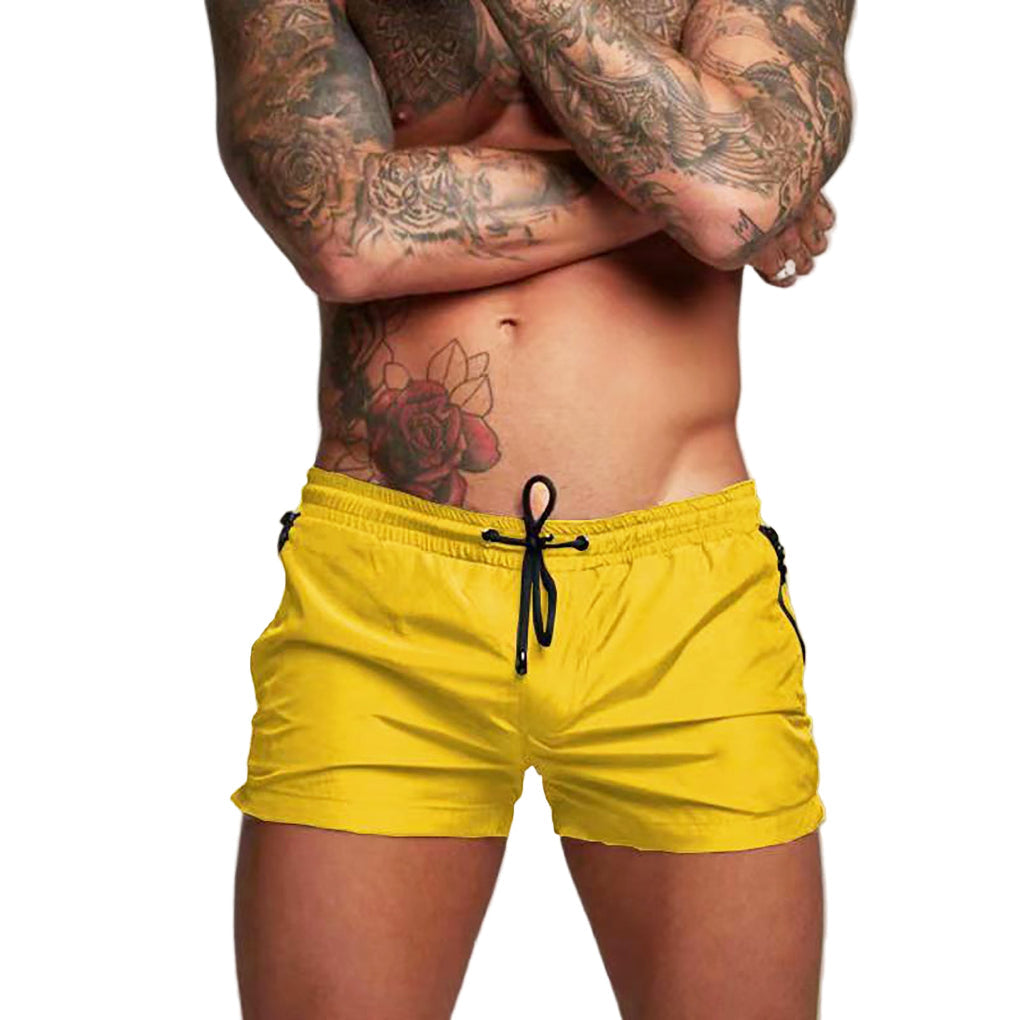 Comfortable men's quick-dry swim shorts, perfect for beach days, pool parties, and summer water sports.