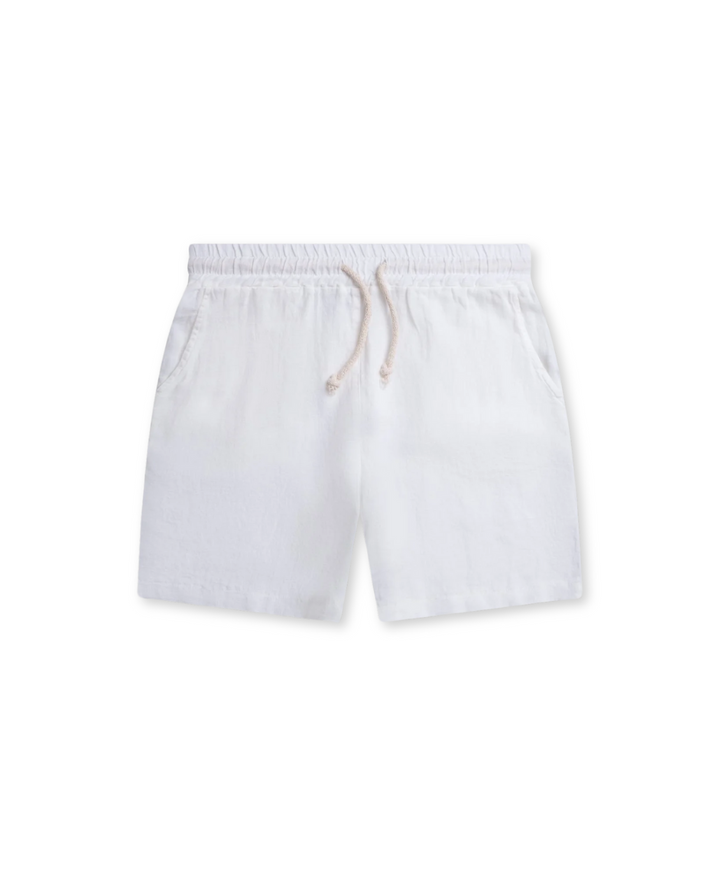 Men's relaxed fit breathable shorts with elastic waist & drawstring for ultimate summer comfort.